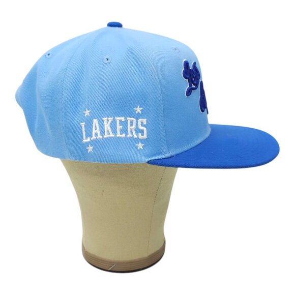 Los Angeles Lakers 3D Embroidered Snapback Cap Baseball NBA Hat Mitchell Ness - Picture 12 of 14